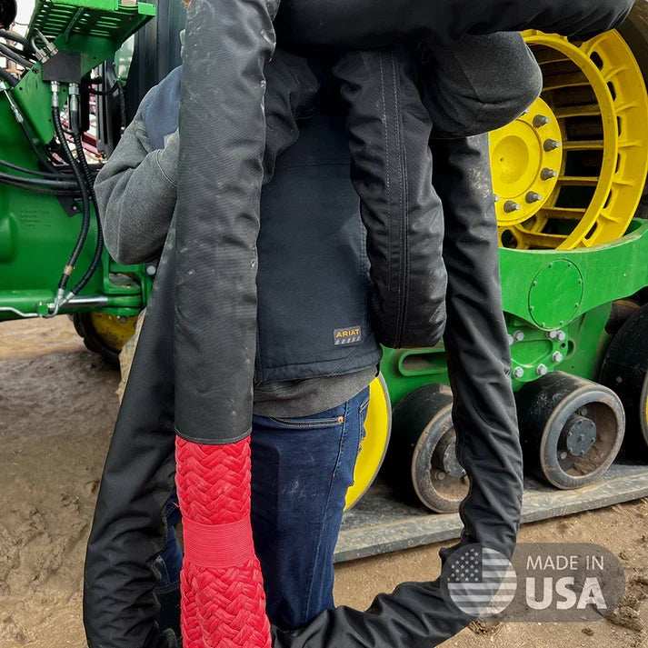 Full-Length Chafe Sleeve for Kinetic Recovery Ropes - Skoutley Outdoors LLC
