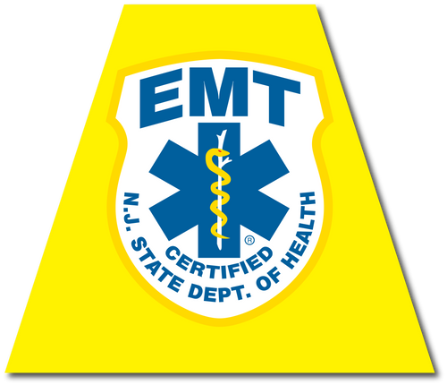 NEW JERSEY EMT REFLECTIVE HELMET (TET) TETRAHEDRON