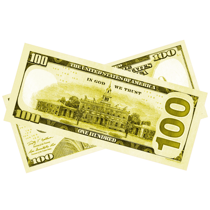 Load image into Gallery viewer, 100x $100 New Series Yellow Bills
