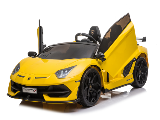 2 Seater Lamborghini Aventador RC Ride On Car For Children W/Magic Cars® Wireless Parental Control