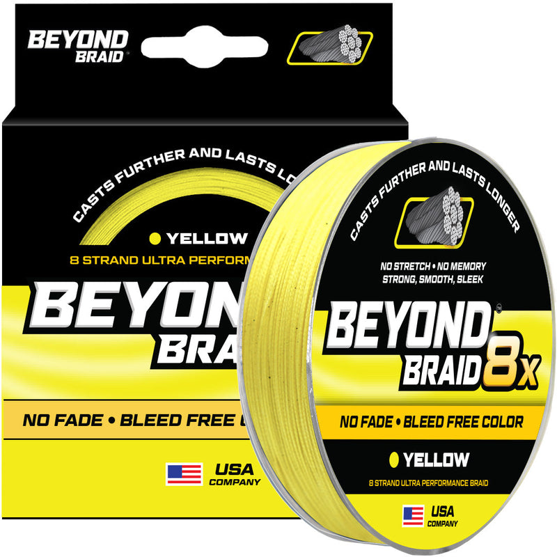 Load image into Gallery viewer, Yellow 8X- No Fade - Ultra Performance 8 Strand
