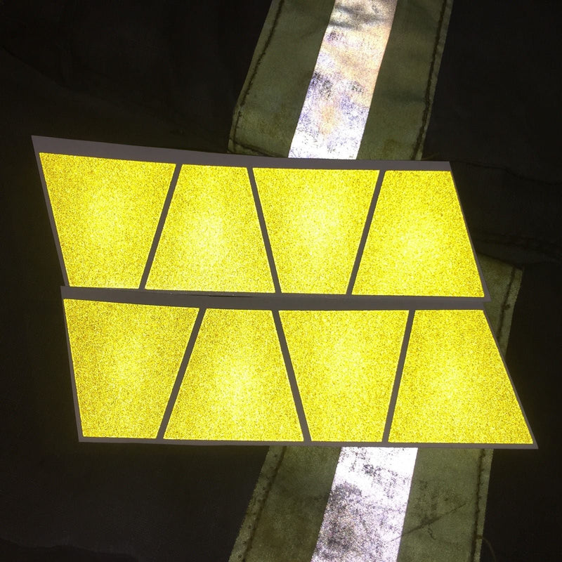 Load image into Gallery viewer, YELLOW REFLECTIVE HELMET (TET) TETRAHEDRON 8 PACK
