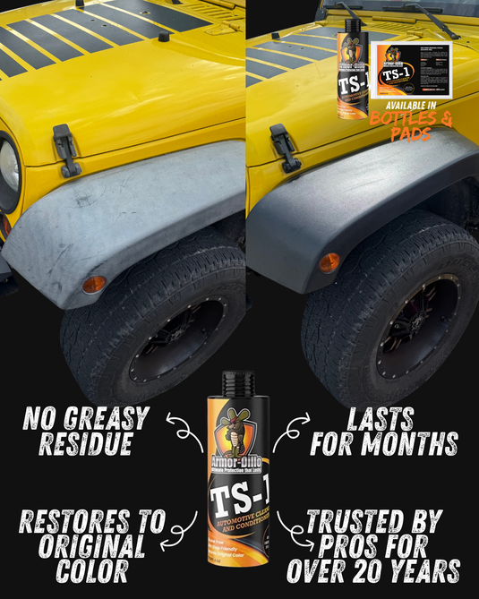 Armor-Dillo TS-1 Pre-Saturated Plastic Trim Restoration Pads