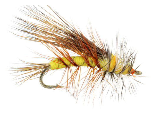 Yellow Stimulator Fly Tying Material Kit, size 12 | Wild Water Fly Fishing - Skoutley Outdoors LLC
