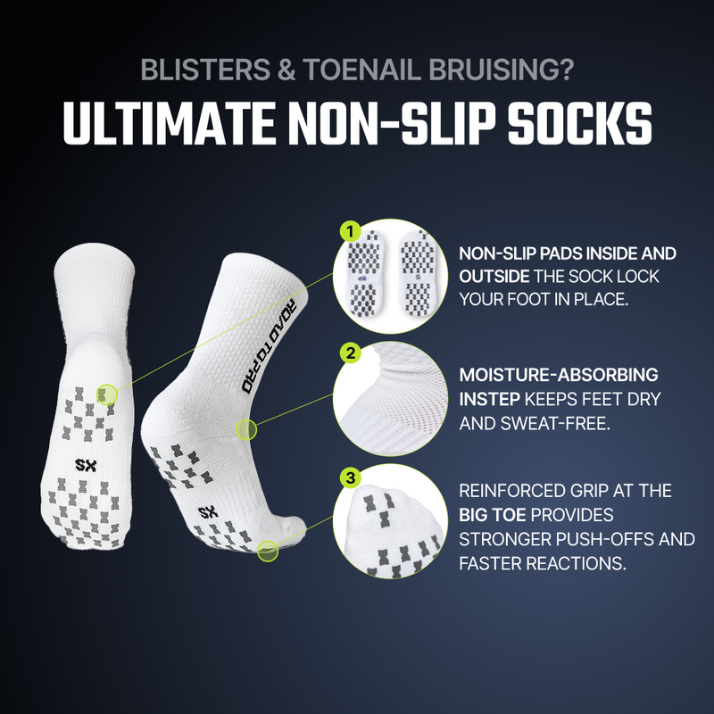 Load image into Gallery viewer, Crew Anti-Slip Tennis Socks
