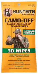 Hs Face Paint Remover Pads - Camo-off 30pk - Skoutley Outdoors LLC