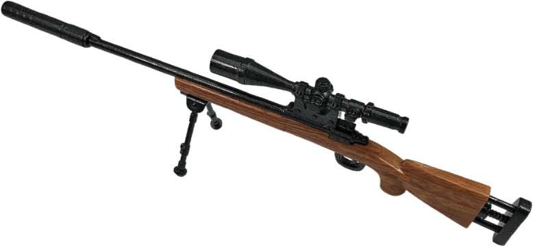 Rw Minis Non Firing Cast M24 - Sniper 1:5 Scale Replica - Skoutley Outdoors LLC