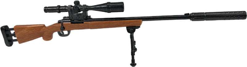 Rw Minis Non Firing Cast M24 - Sniper 1:5 Scale Replica - Skoutley Outdoors LLC