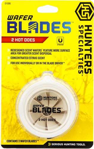 Hs Wafer Blade 2 Hot Does - Scent 3-pack - Skoutley Outdoors LLC