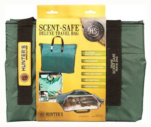 Hs Travel Bag Deluxe Scent - Safe 34"x25" Green* - Skoutley Outdoors LLC