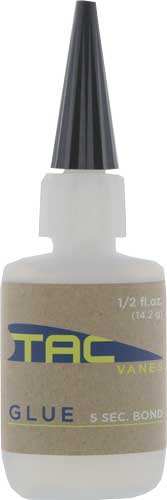 Tac Vanes Glue 0.5 Oz Bottle - 1-pack - Skoutley Outdoors LLC