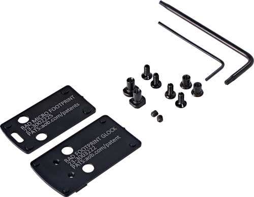 Crimson Rad Dovetail Mounting - Kit For Glock 42 43 48 - Skoutley Outdoors LLC