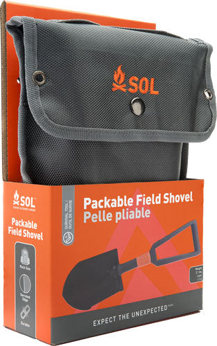 Load image into Gallery viewer, Arb Sol Packable Field Shovel - W/saw And Pick Features 2lb
