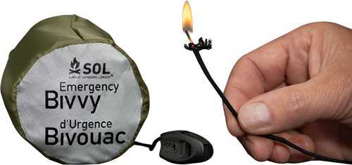 Arb Sol Emergency Bivvy W/ - Tender Cord & E Whistle Odgrn - Skoutley Outdoors LLC