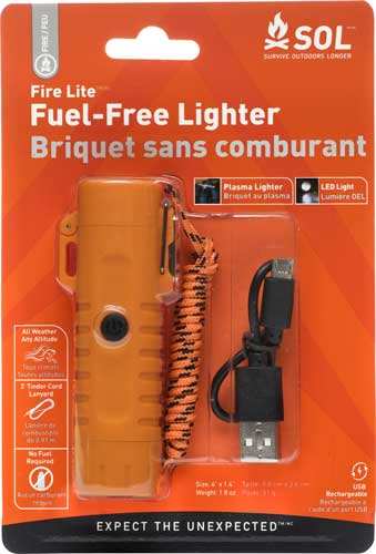 Arb Sol Fire Lite Fuel Free - Lighter W/tinder Cord Lanyard - Skoutley Outdoors LLC