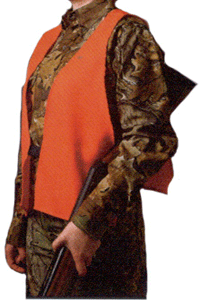 Hs Orange Safety Vest Super - Quiet One Size Medium-3xl - Skoutley Outdoors LLC