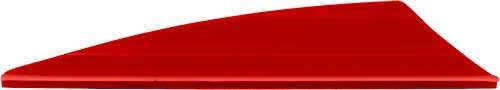 Tac Vanes Driver 2.75" - Red 36 Pack - Skoutley Outdoors LLC