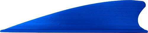 Tac Vanes Matrix 2.25" - Shield Cut Blue 36 Pack - Skoutley Outdoors LLC