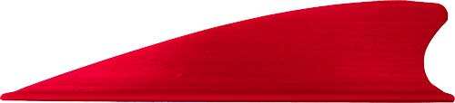 Tac Vanes Matrix 2.25" - Shield Cut Red 36 Pack - Skoutley Outdoors LLC