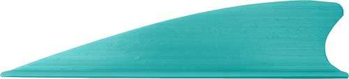 Tac Vanes Matrix 2.25" - Shield Cut Turquoise 36 Pack - Skoutley Outdoors LLC