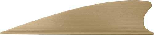 Tac Vanes Matrix 2.25" - Shield Cut Tan 36 Pack - Skoutley Outdoors LLC