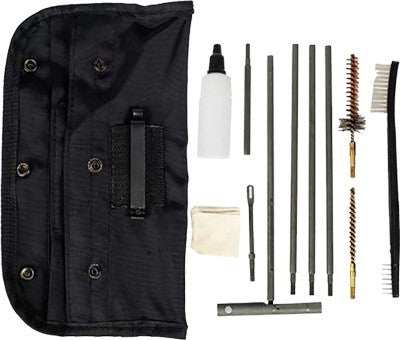 Tac Shield Cleaning Kit - Ar15/m16 Gi Field Black Pouch - Skoutley Outdoors LLC
