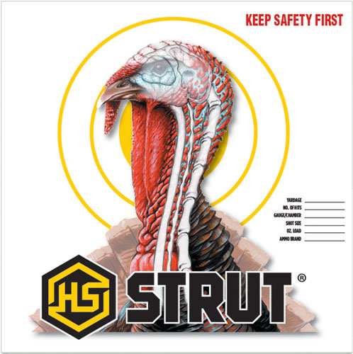 Hs Strut Turkey Targets - 11" X 11" 12pk - Skoutley Outdoors LLC