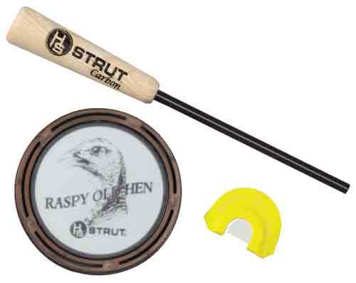 Hs Strut Turkey Call Pot Style - Raspy Old Hen Glass - Skoutley Outdoors LLC
