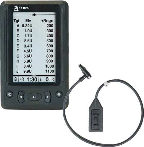 Kestrel Hud For 5 Series Ball- - Istics Meters Black W/remote - Skoutley Outdoors LLC