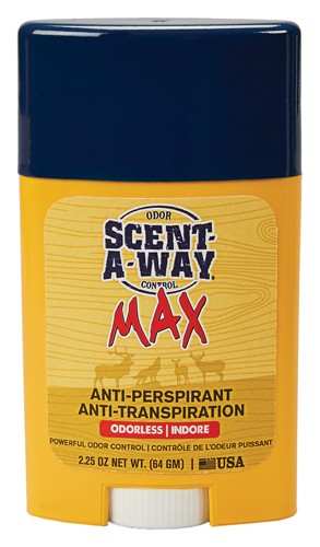 Hs Antiperspirant Stick - Scent-a-way Max 2.25oz. - Skoutley Outdoors LLC
