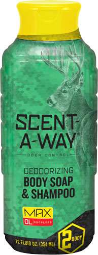 Hs Body Wash & Shampoo - Scent-a-way Max 12fl Ounces - Skoutley Outdoors LLC
