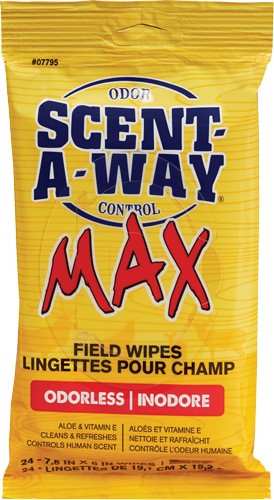 Hs Scent Elimination Field - Wipes Scent-a-way Max 24pk - Skoutley Outdoors LLC