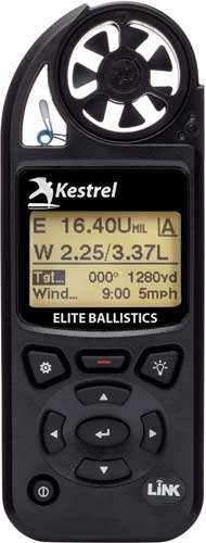 Kestrel 5700 Elite W/applied - Ballistics And Link Black - Skoutley Outdoors LLC