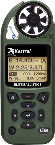 Kestrel 5700 Elite W/applied - Ballistics And Link Olive Drab - Skoutley Outdoors LLC