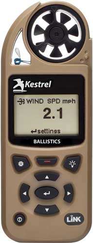 Kestrel 5700 Ballistics - Weather Meter With Link Tan - Skoutley Outdoors LLC