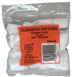 Southern Bloomer .22cal. - Cleaning Patches 200-pack - Skoutley Outdoors LLC
