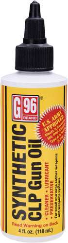 G96 Case Lot Of 12 Synthetic - Clp Gun Oil 4oz Bottle - Skoutley Outdoors LLC