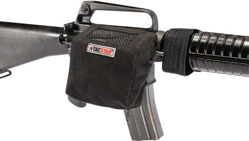 Tacstar Universal Brass - Catcher W/velcro Straps Black - Skoutley Outdoors LLC
