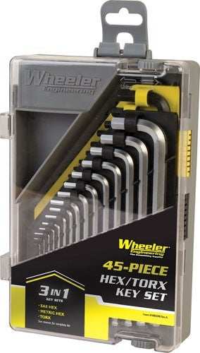 Wheeler Driver Set 45 Piece - Hex/torx Key Set - Skoutley Outdoors LLC