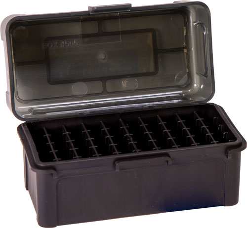 Frankford Arsenal Ammo Box 223 - 50 Rds Black/smoke Hinge Top - Skoutley Outdoors LLC