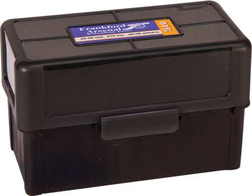 Frankford Arsenal Ammo Bx 270/ - 25-06/30-06 50rd Blk/smk Hg Tp - Skoutley Outdoors LLC