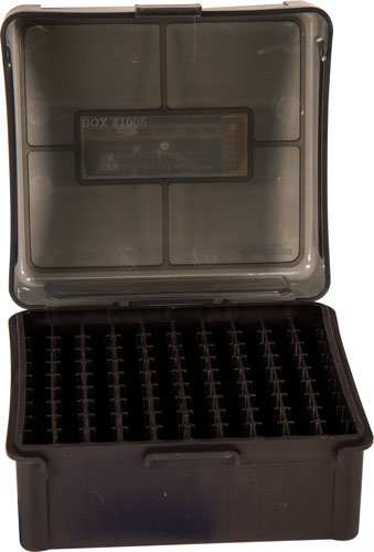 Frankford Arsenal Ammo Bx 223 - 100 Rnds Blk/smoke Hinge Top - Skoutley Outdoors LLC