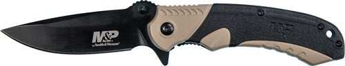 S&w Knife M&p M2.0 Ultra Glide - 2.75" Folding Blade Black/fde - Skoutley Outdoors LLC