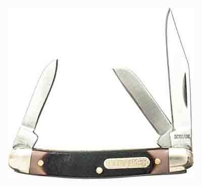 Old Timer Knife Junior 3-blade - 2" Stainless Delrin - Skoutley Outdoors LLC
