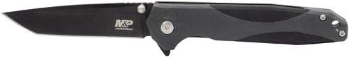 S&w Knife M&p M2.0 2-tone Clip - Folder 3.5" Tanto Fngr Flipper - Skoutley Outdoors LLC