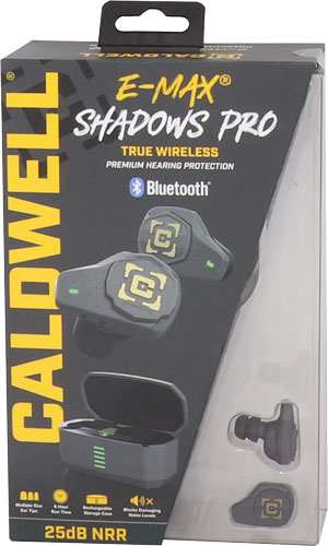 Caldwell E-max Shadow Pro - Electronic Earplugs Bluetooth - Skoutley Outdoors LLC