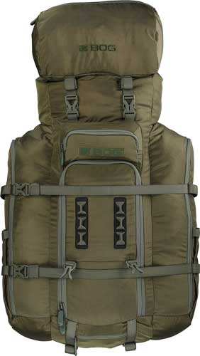 Bog Helix 6000 Bivy Bag 420d - 6000 Cu In Roll Top Moss - Skoutley Outdoors LLC