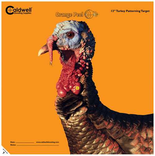 Caldwell Orange Peel Turkey - Target 12" 5-pack - Skoutley Outdoors LLC