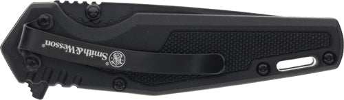 S&w Knife S.w.a.t Spring Asst - 3" Black/black Liner Lock - Skoutley Outdoors LLC