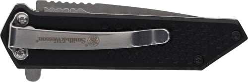 S&w Knife Extreme Ops Spring - Assist Tanto 2.5" Black/ss - Skoutley Outdoors LLC